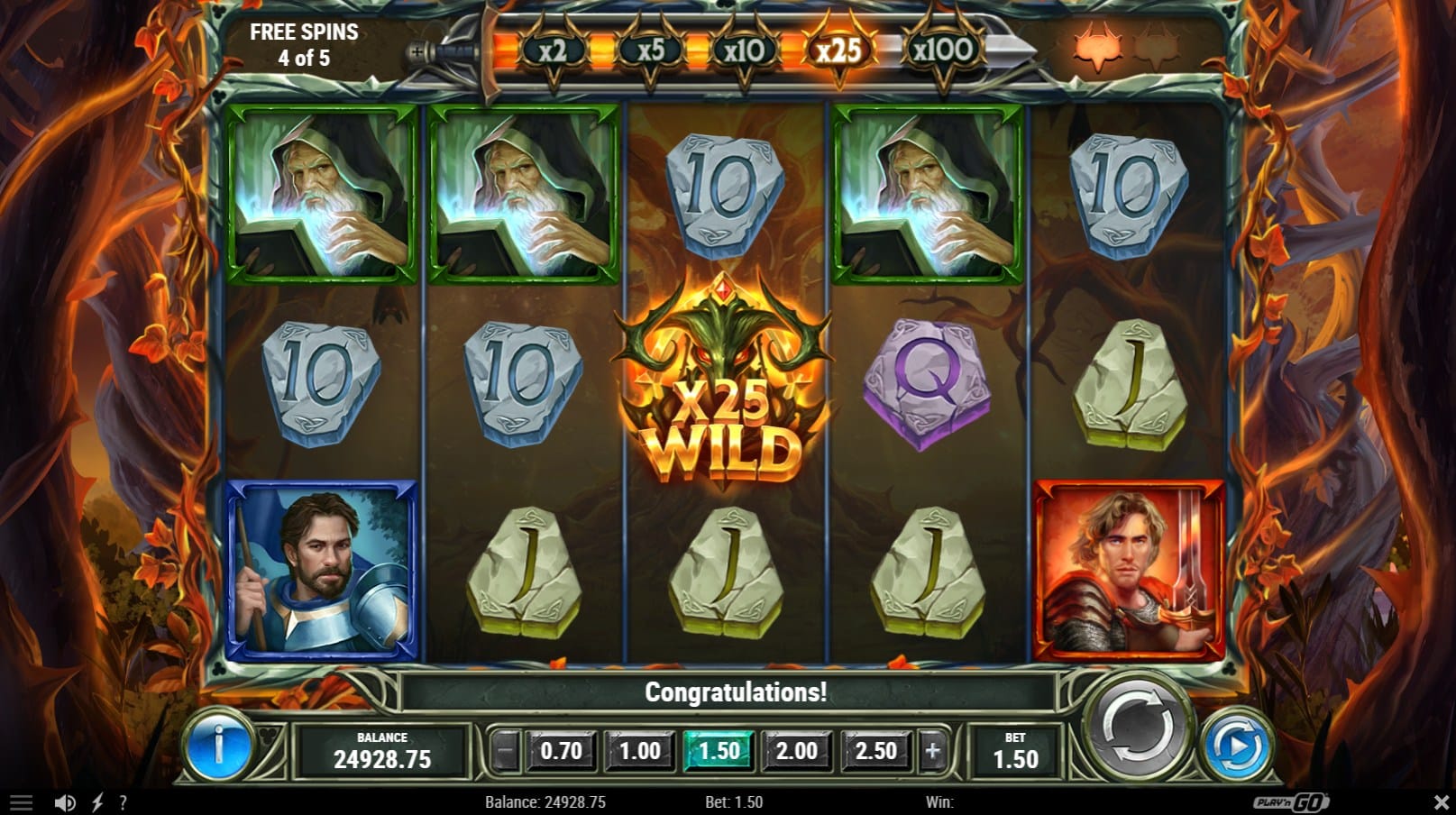 The Green Knight Oath of Thorns Slot