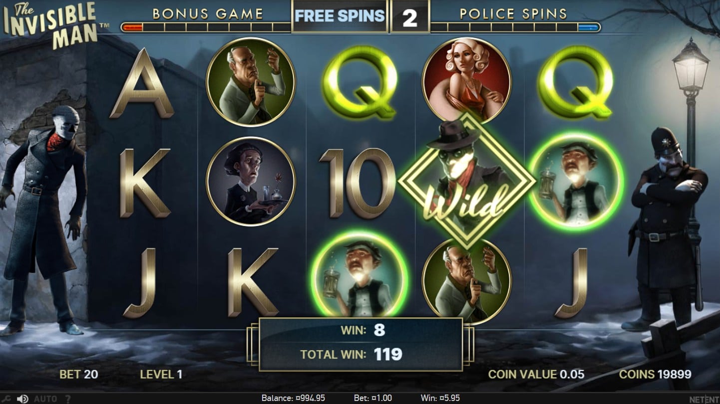 The Invisible Man Slot