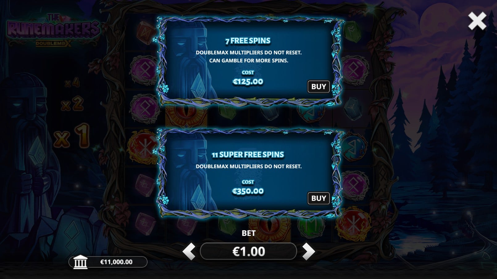 The Runemakers DoubleMax Slot