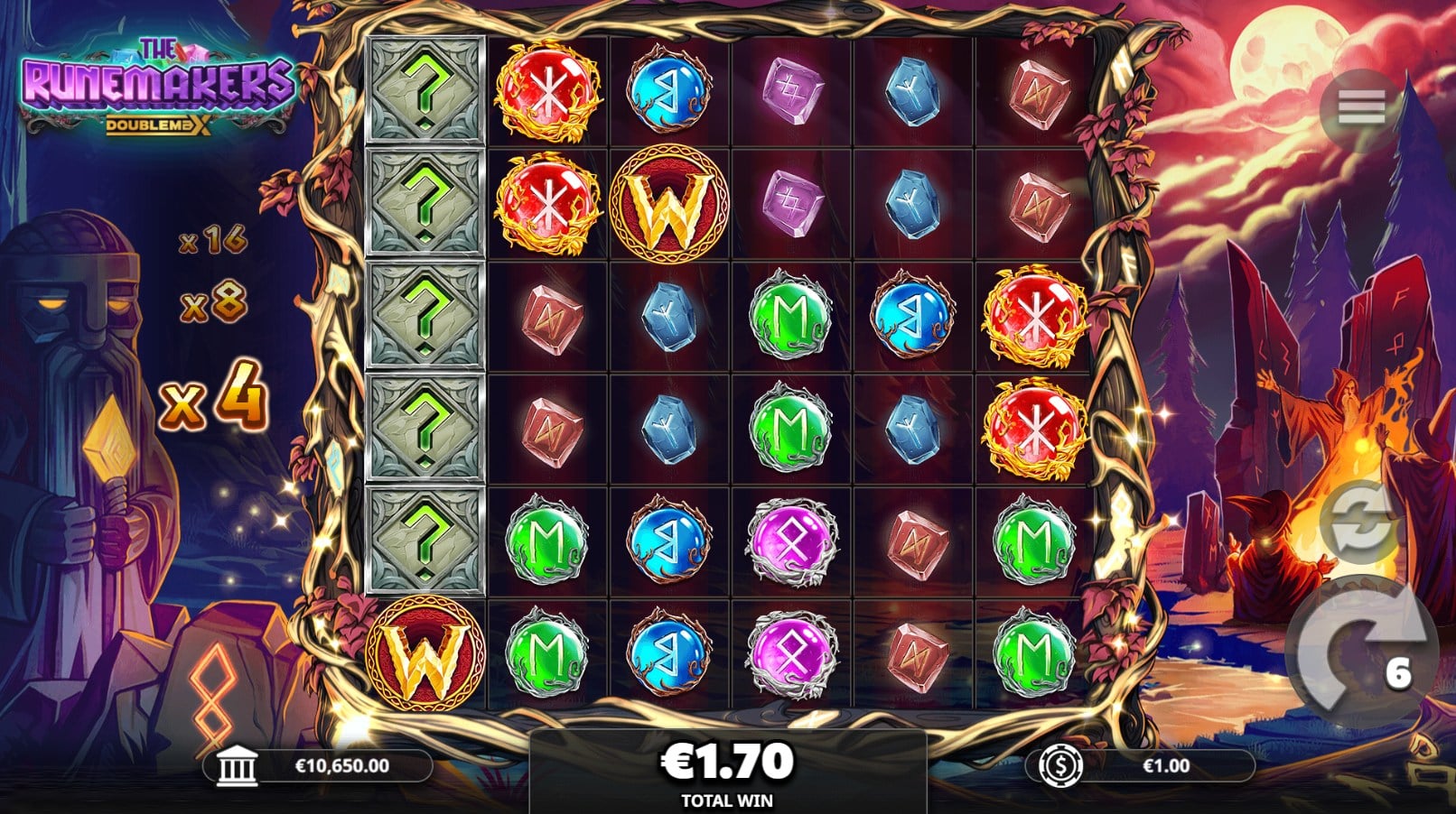 The Runemakers DoubleMax Slot
