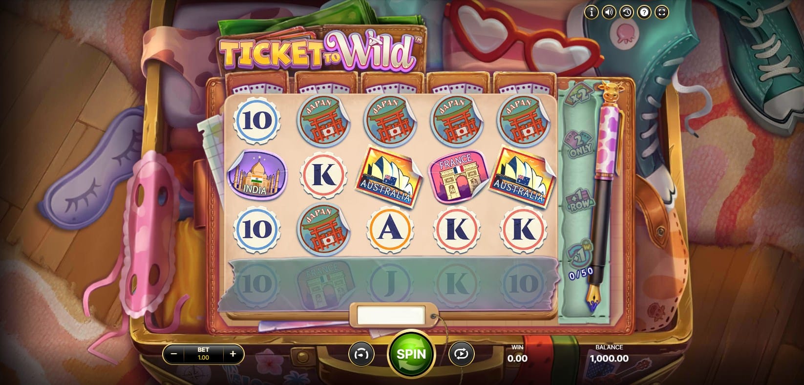 Ticket To Wild Slot
