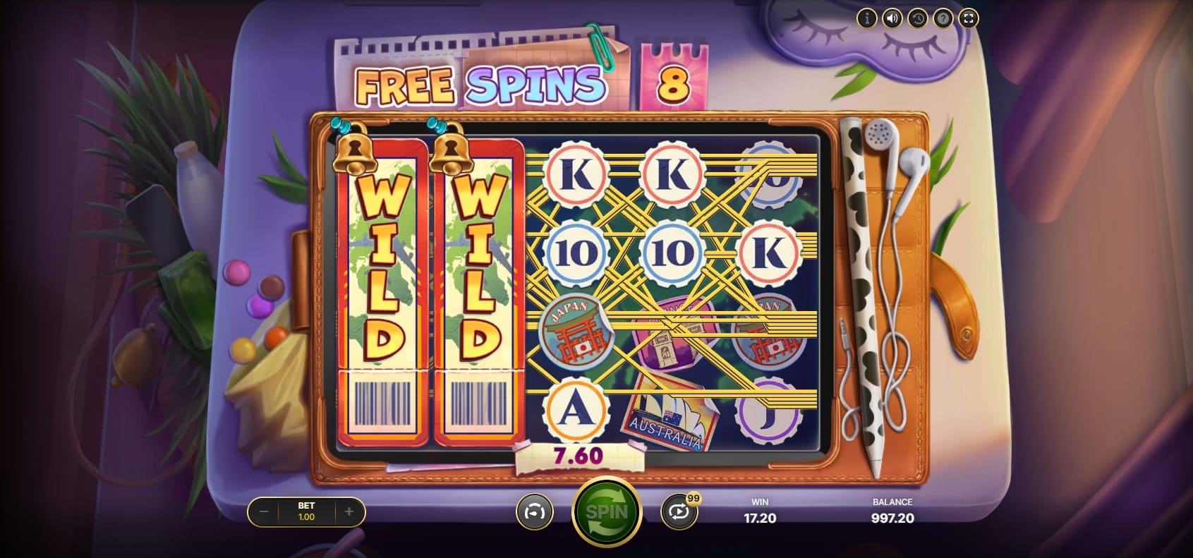 Ticket To Wild Slot