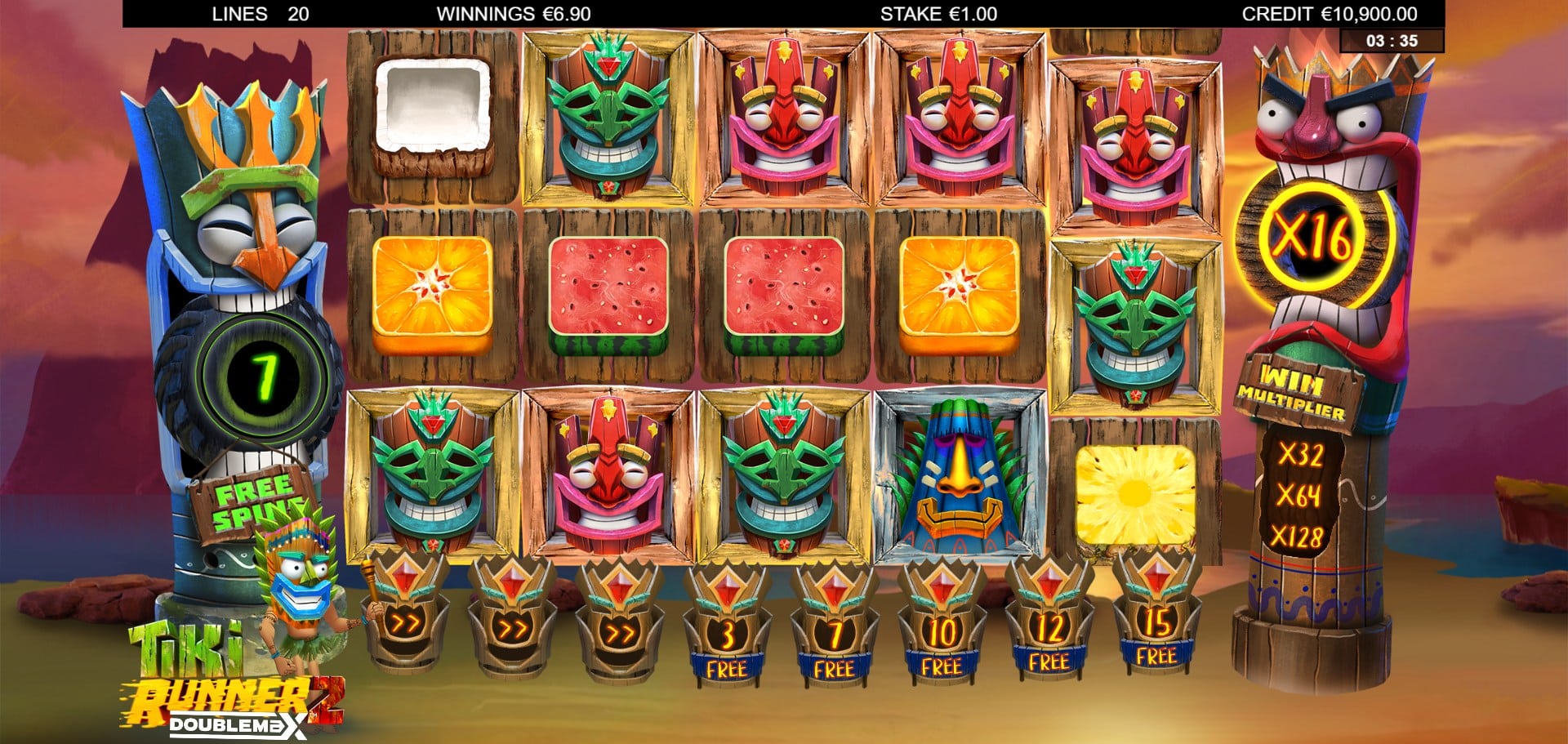 Tiki Runner 2 DoubleMax Slot