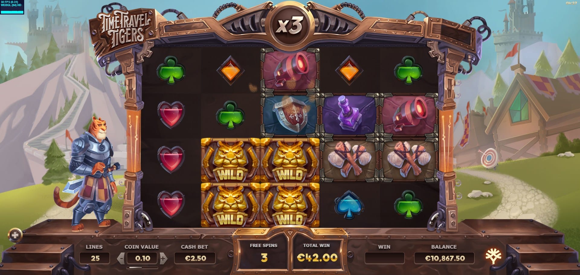 Time Travel Tigers Slot