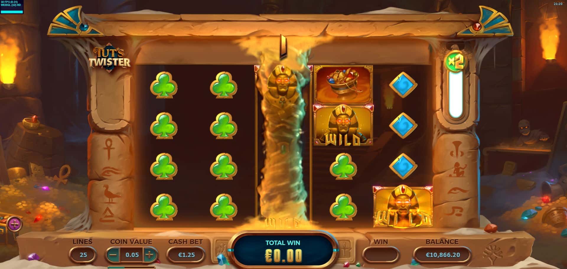 Tut’s Twister Slot