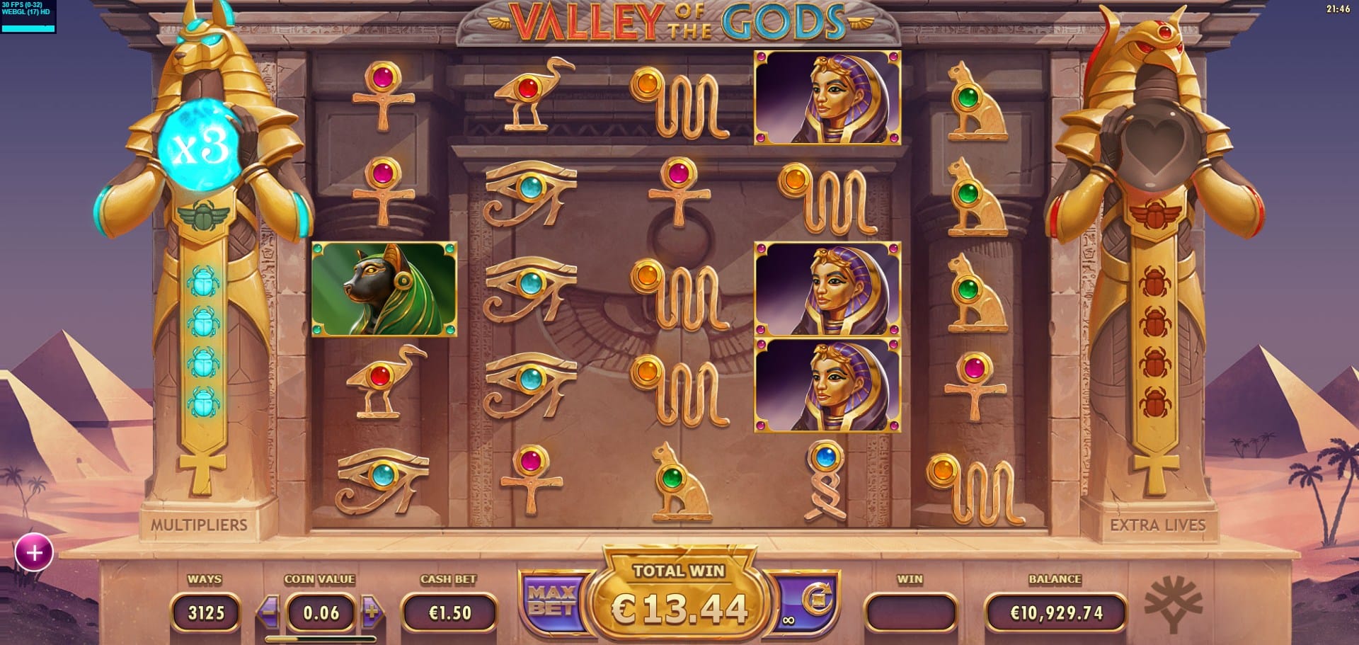 Valley of the Gods Slot