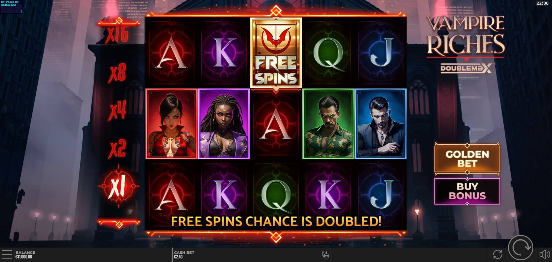 Vampire Riches DoubleMax Slot