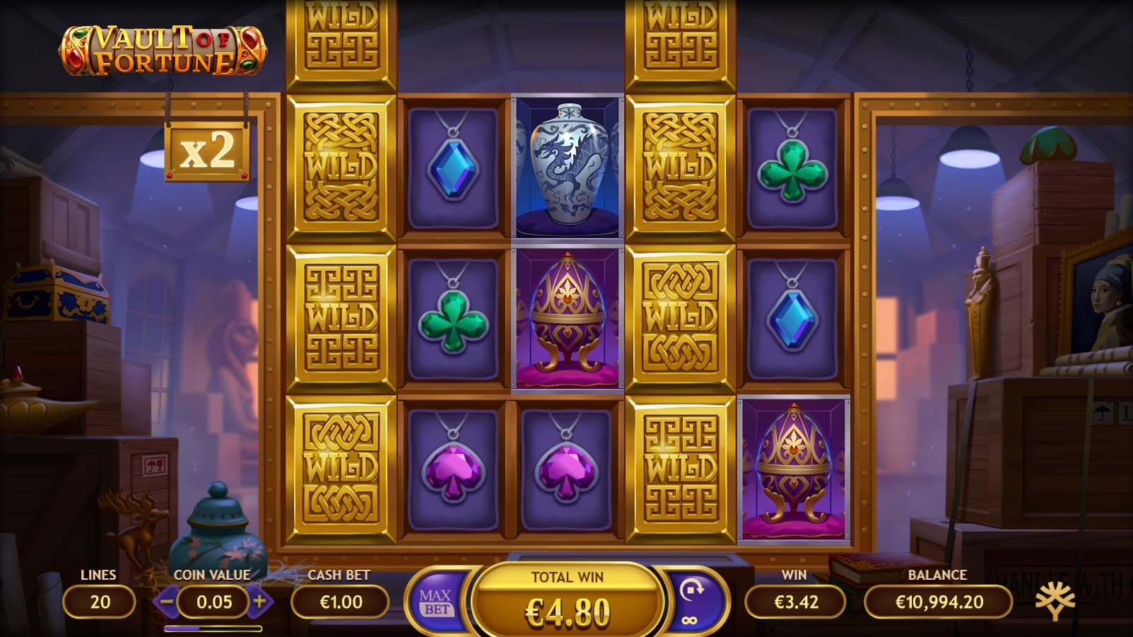 Vault of Fortune Slot