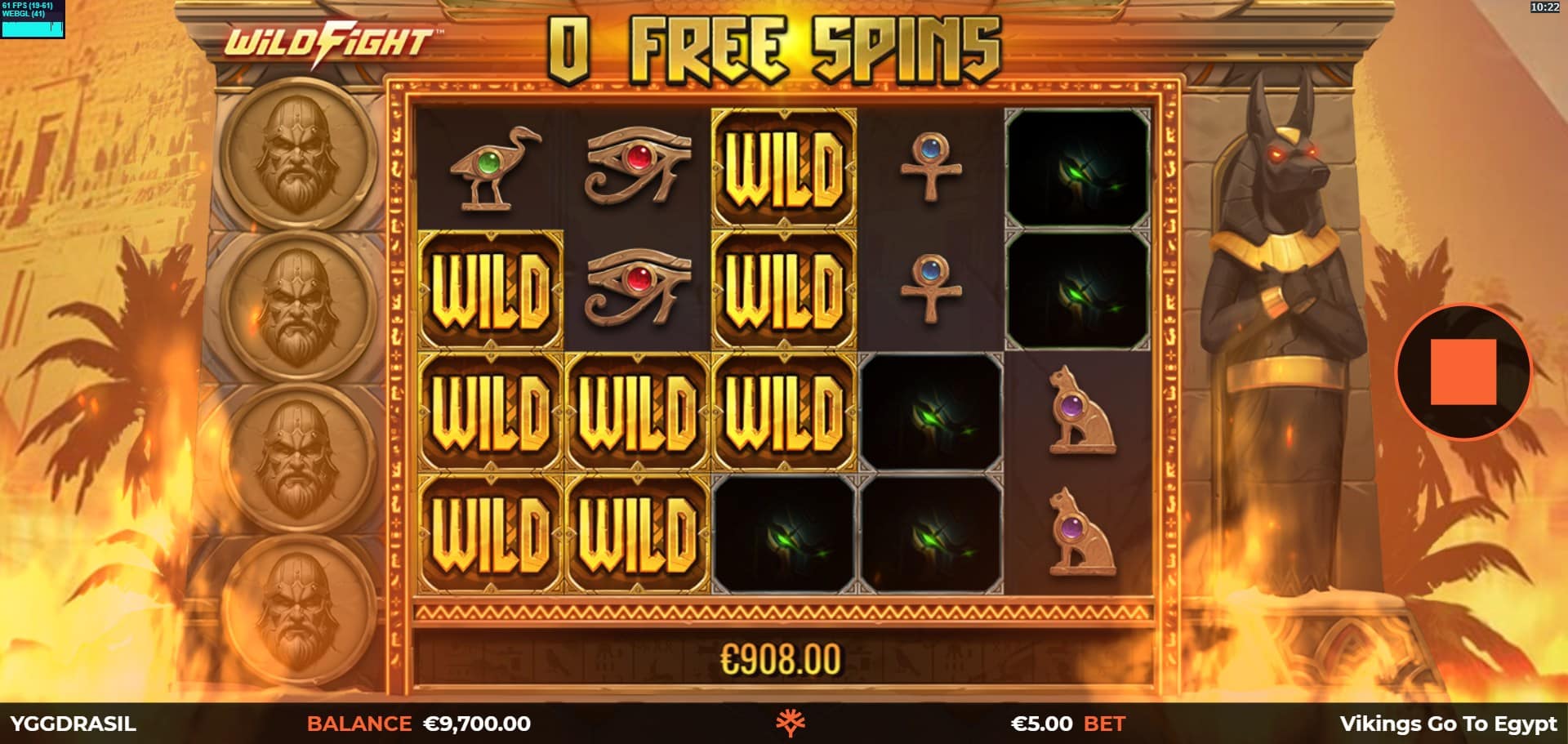 Vikings Go To Egypt Wild Fight Slot