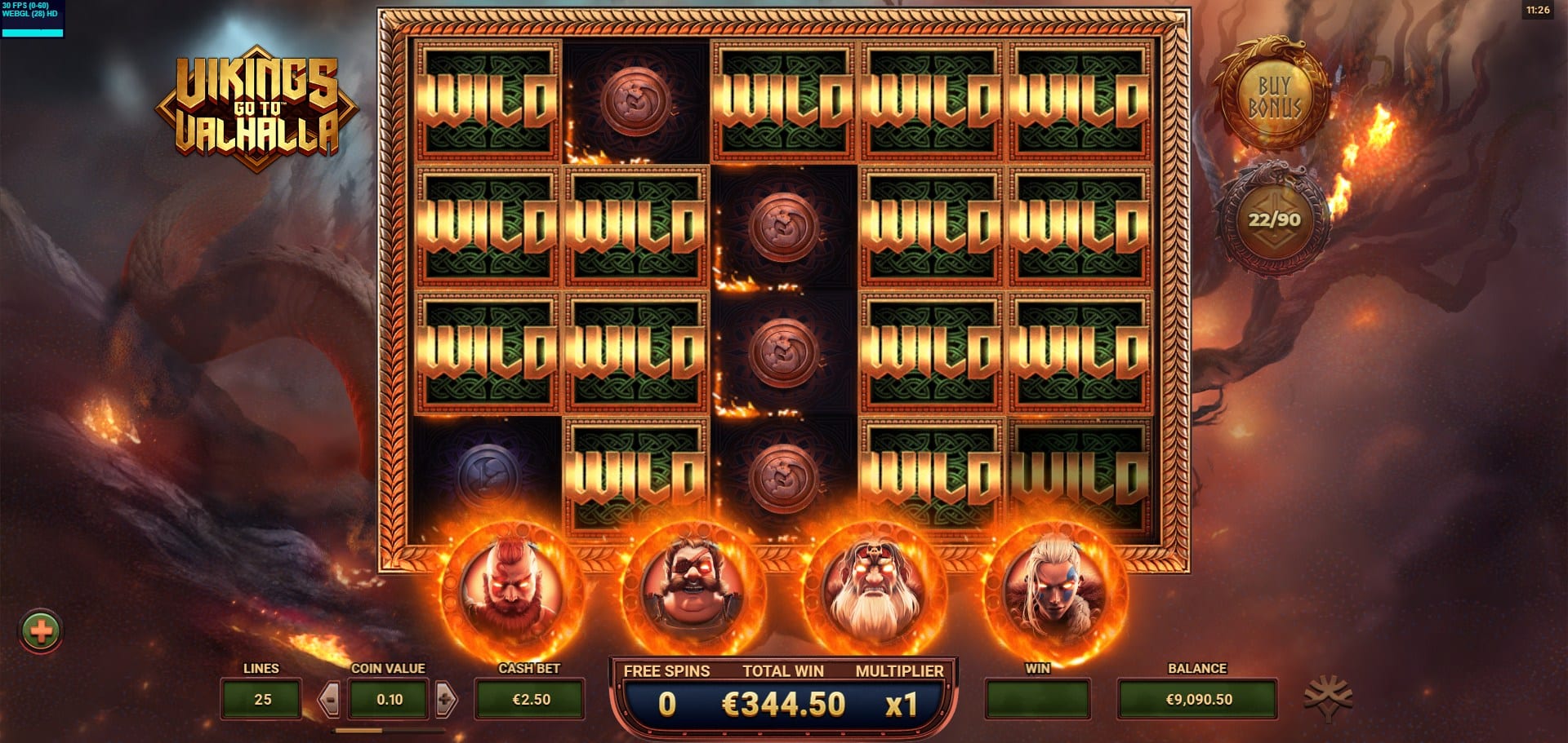 Vikings Go To Valhalla Slot