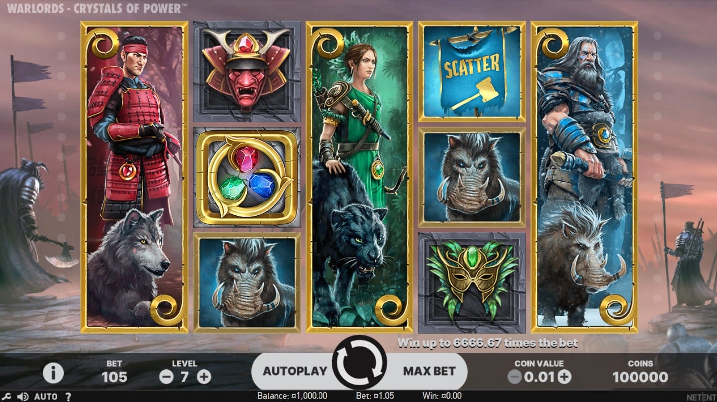 Warlords: Crystals of Power Slot