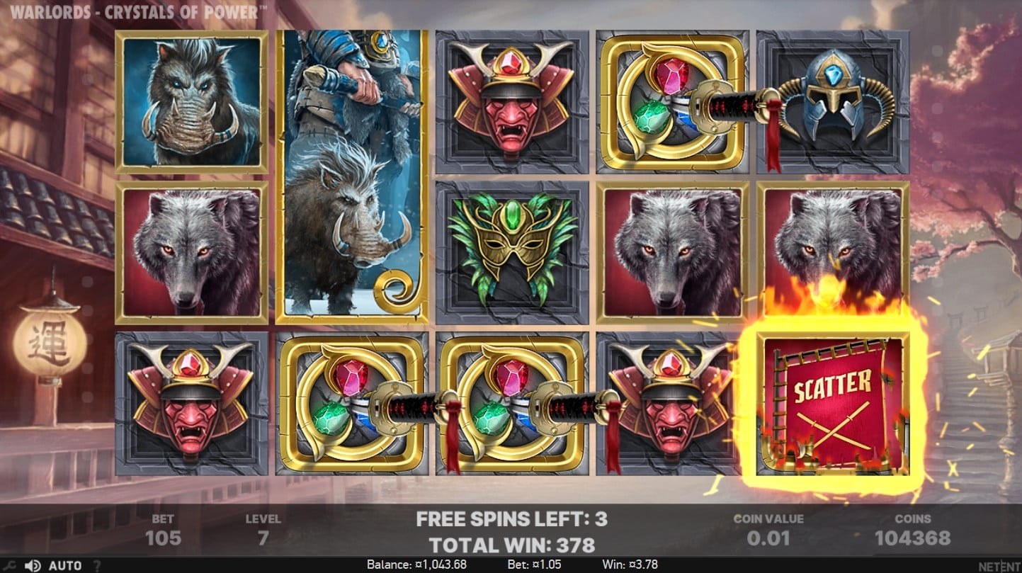 Warlords: Crystals of Power Slot