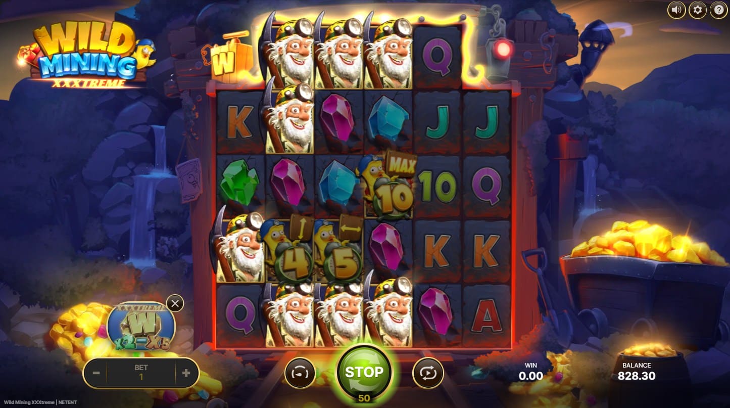WIld Mining XXXtreme Slot