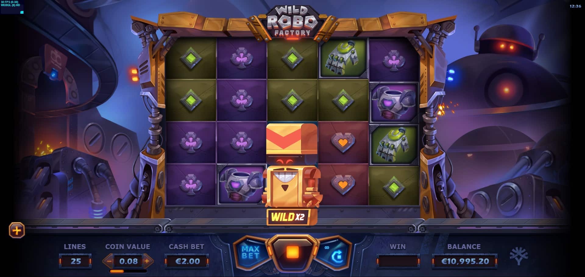 Wild Robo Factory Slot