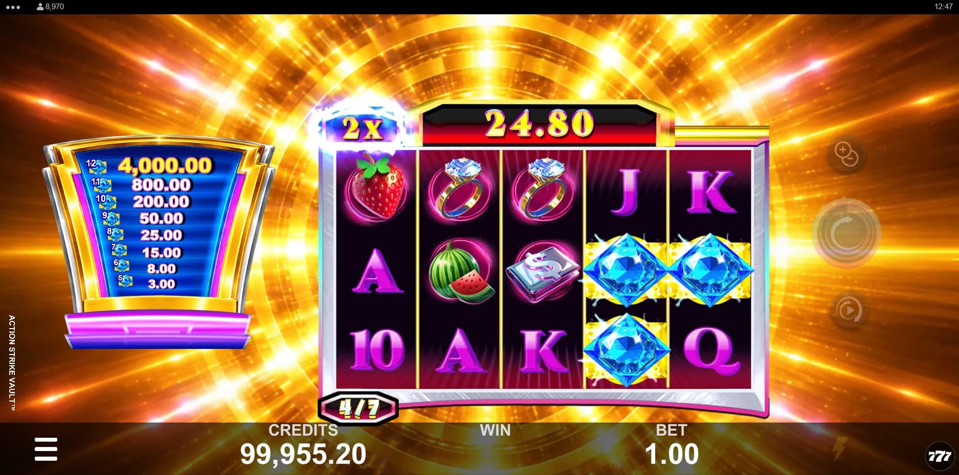 Action Strike Vault slot