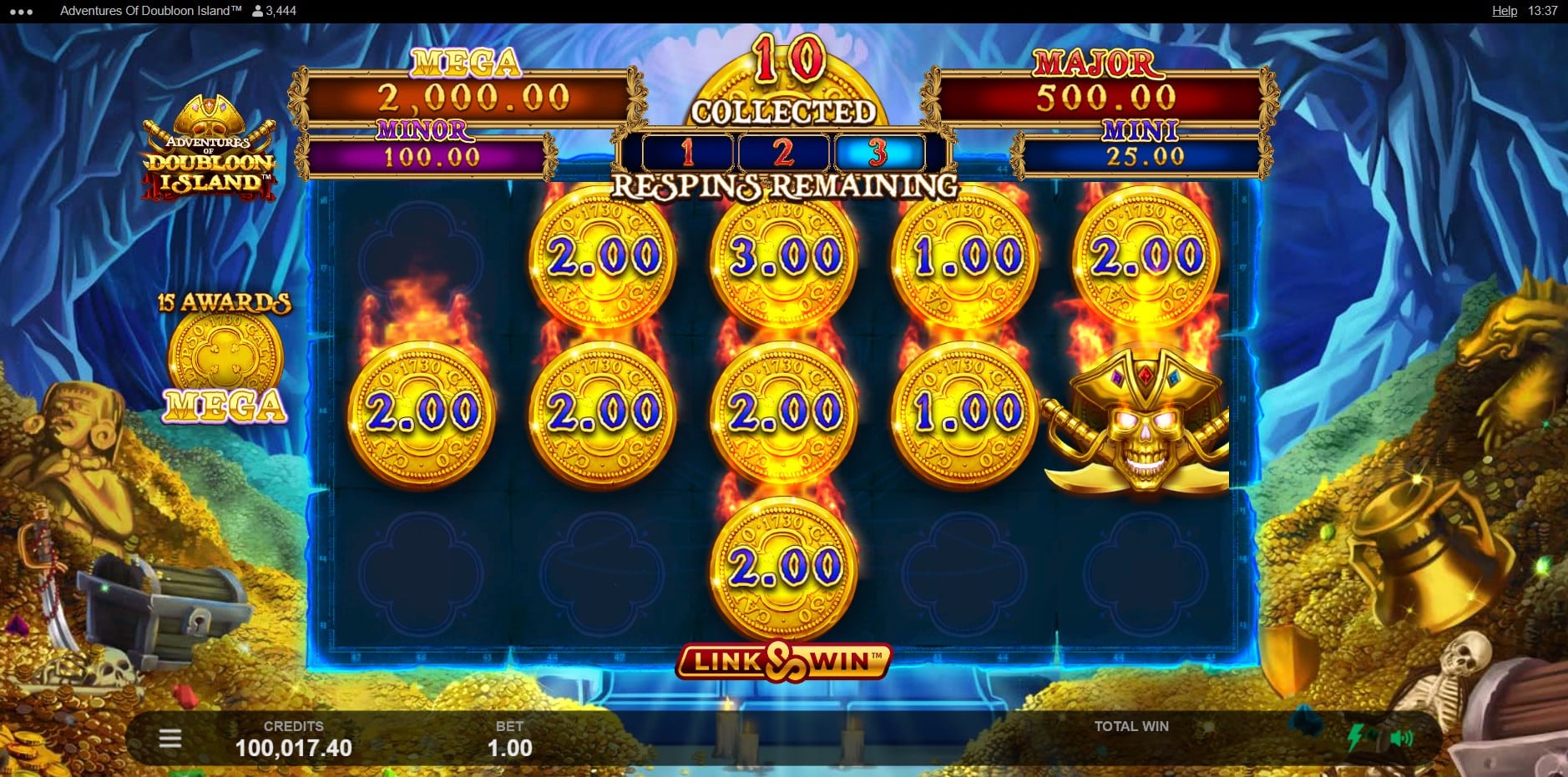 Adventures of Doubloon Island slot