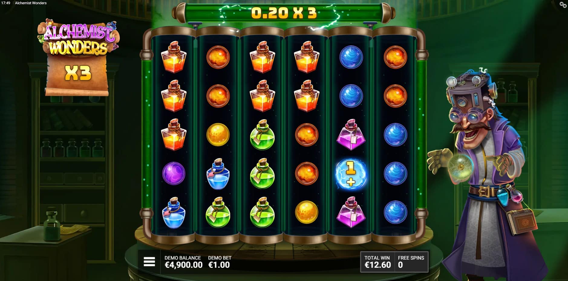 Alchemist Wonders slot