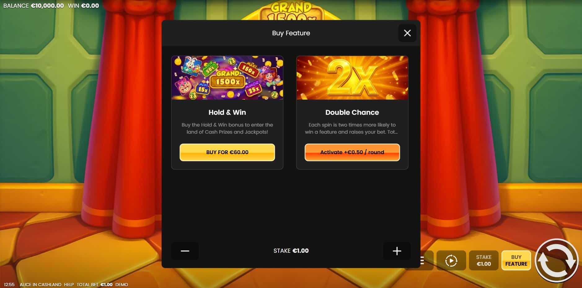 Alice in Cashland slot