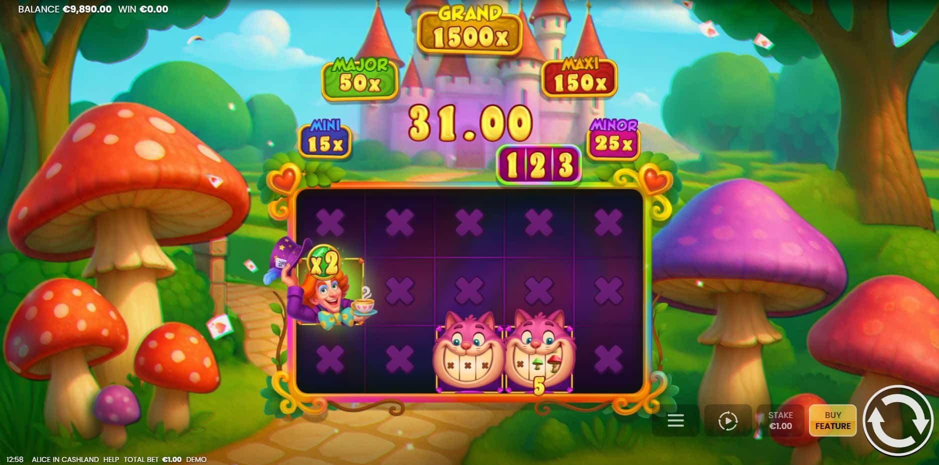 Alice in Cashland slot