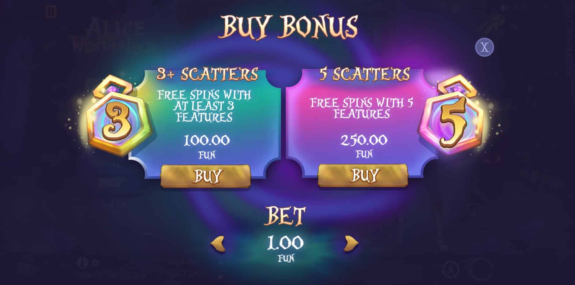 Alice WonderLuck slot