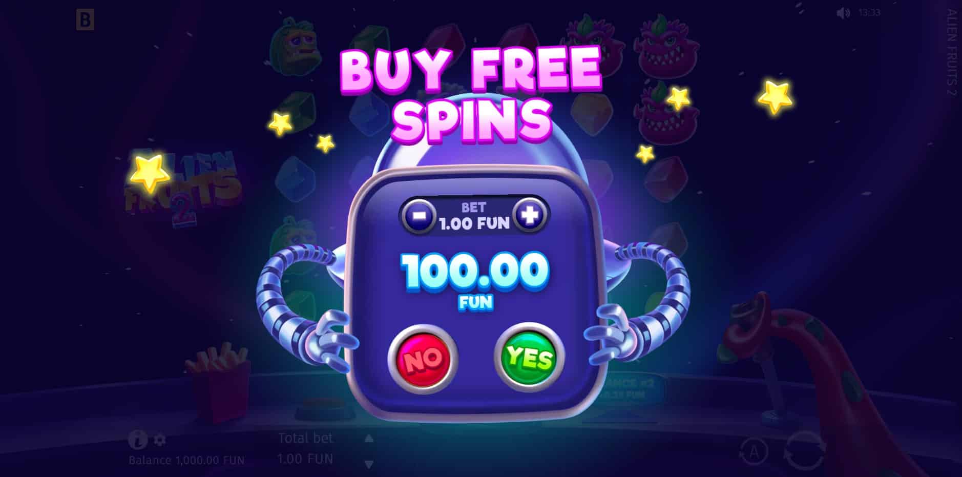 Alien Fruits 2 slot