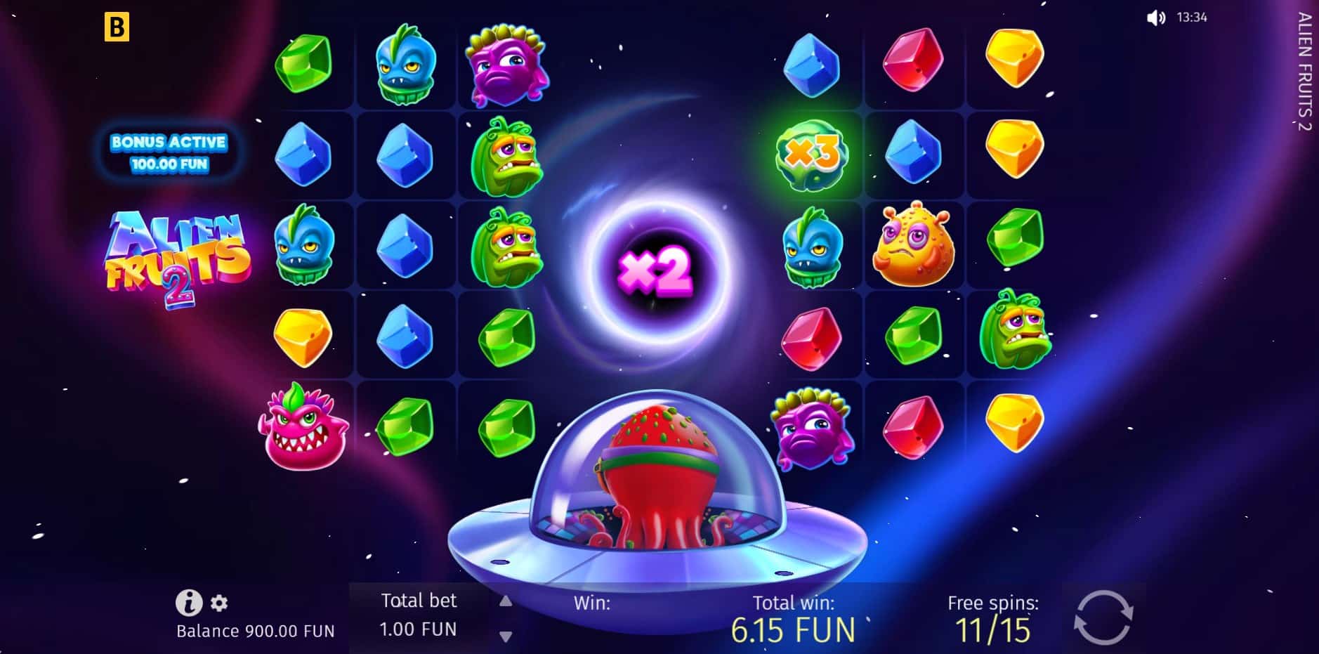 Alien Fruits 2 slot