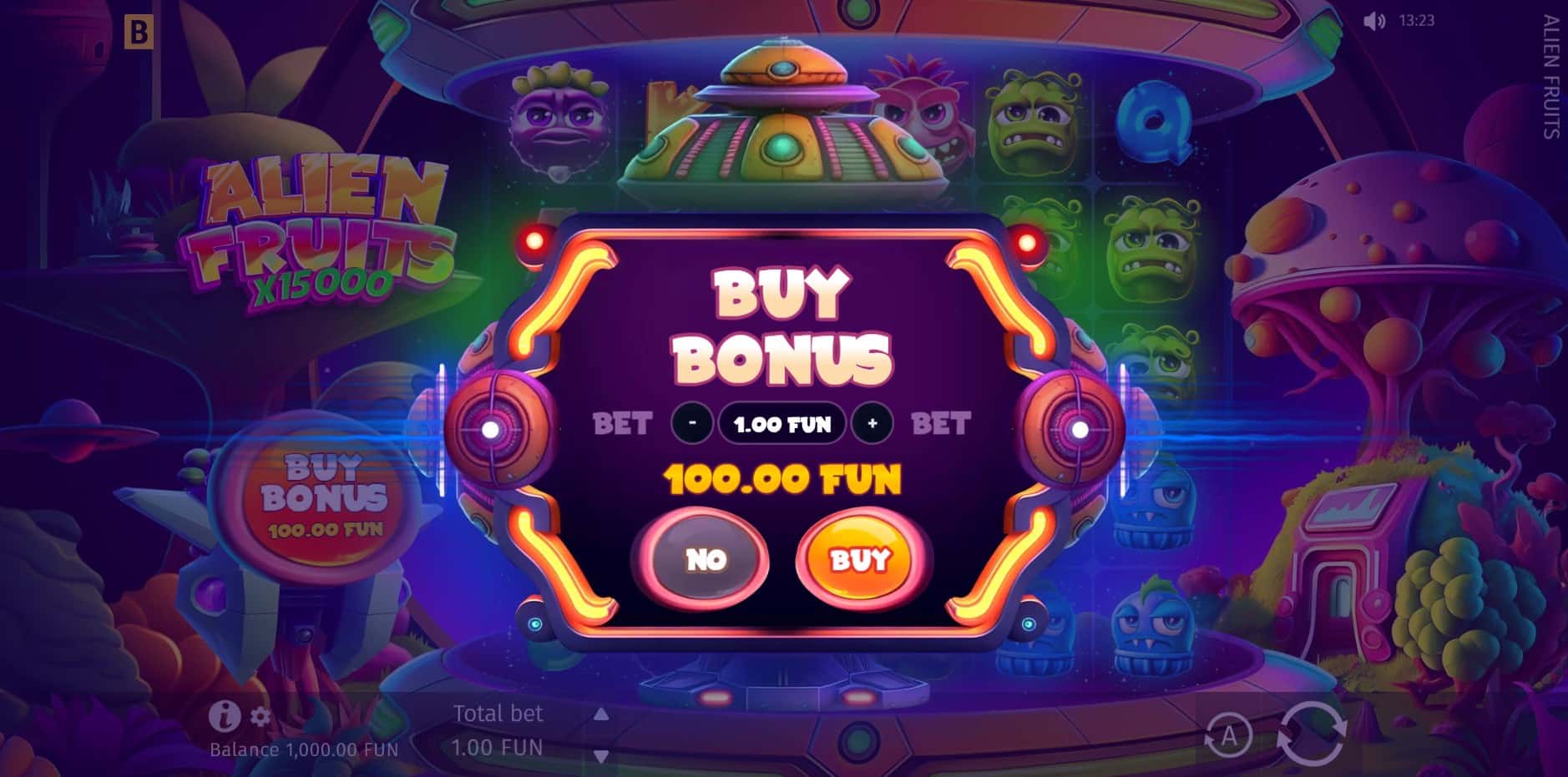 Alien Fruits slot