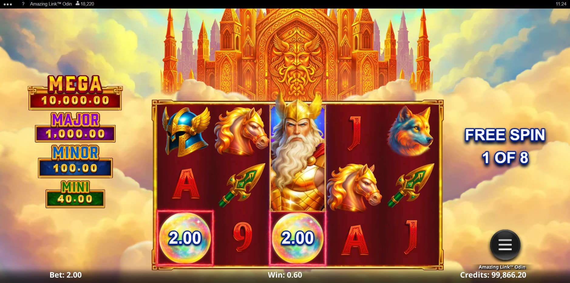 Amazing Link Odin slot