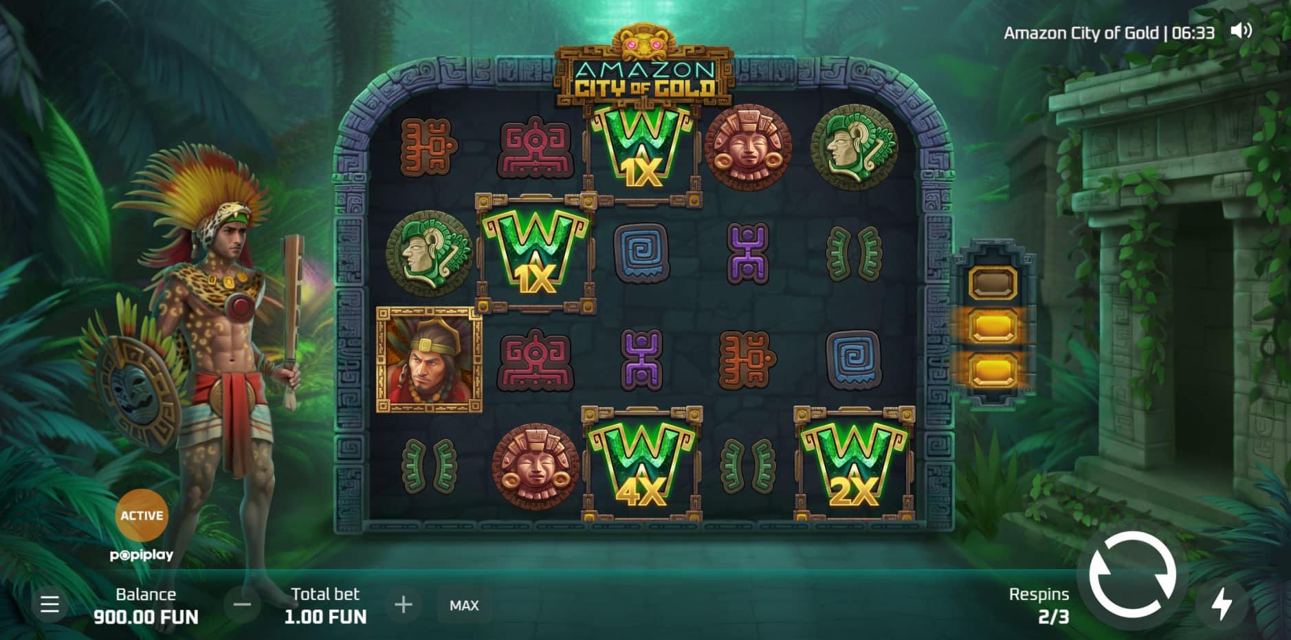 Amazon City of Gold slot