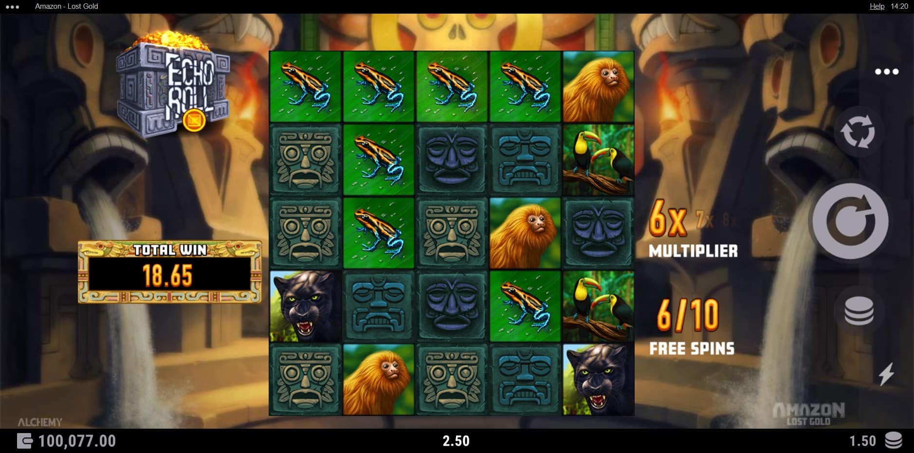 Amazon - Lost Gold slot