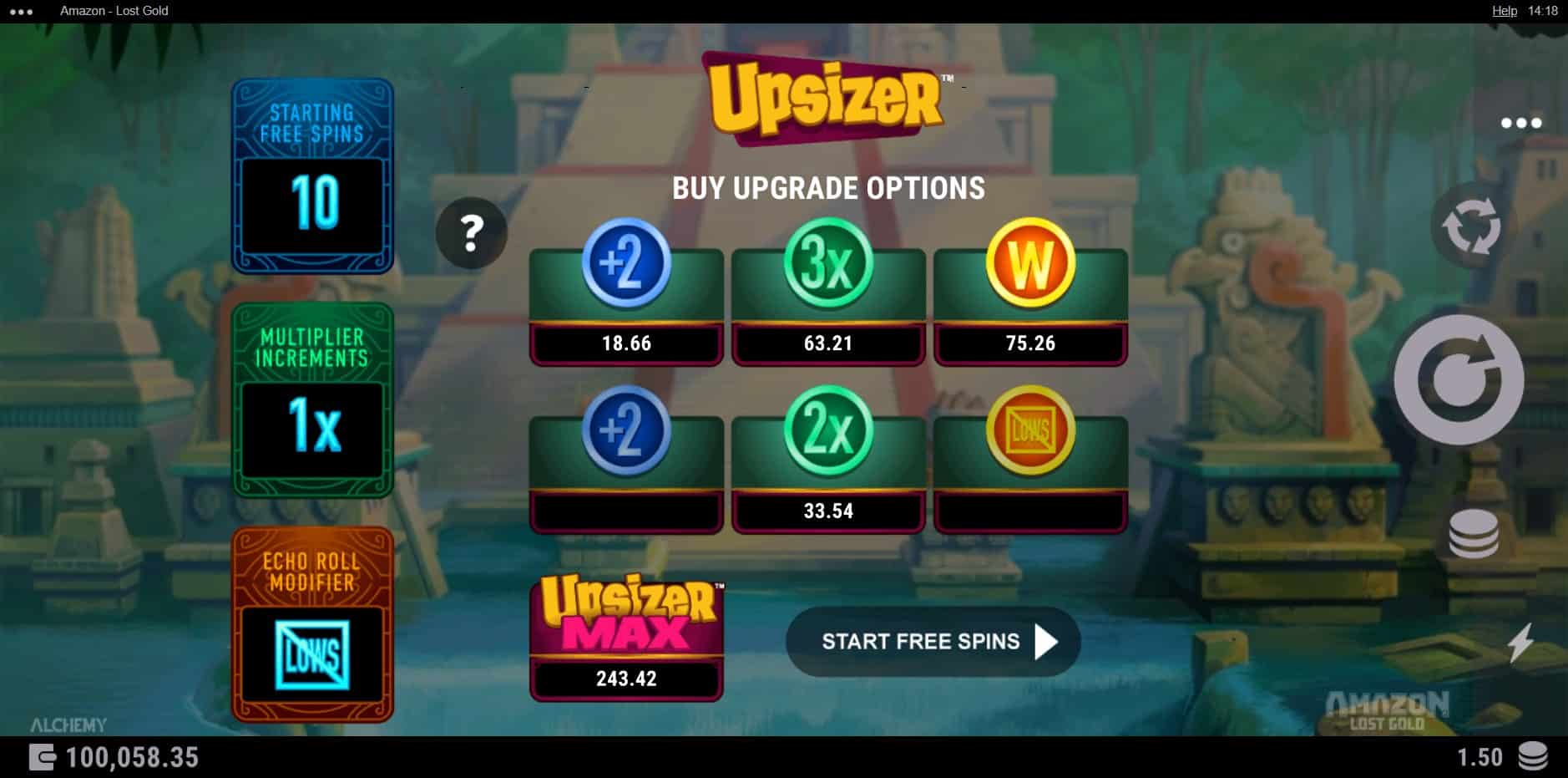 Amazon - Lost Gold slot
