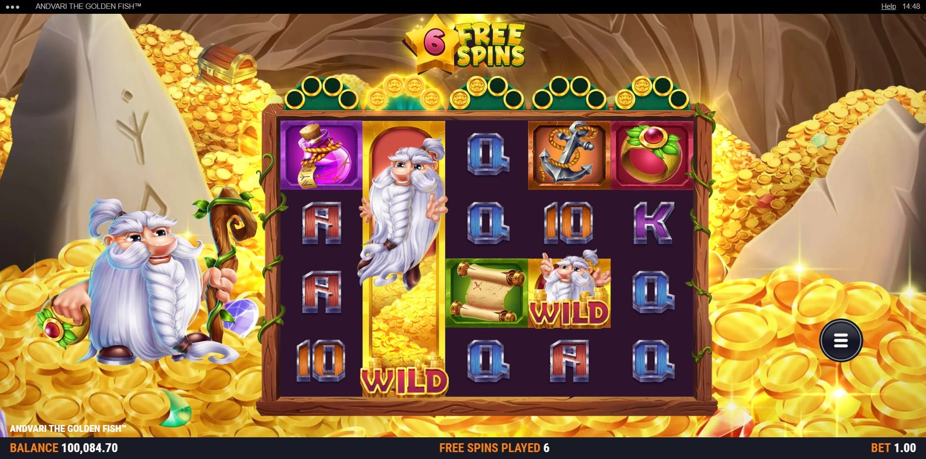 Andvari the Golden Fish slot