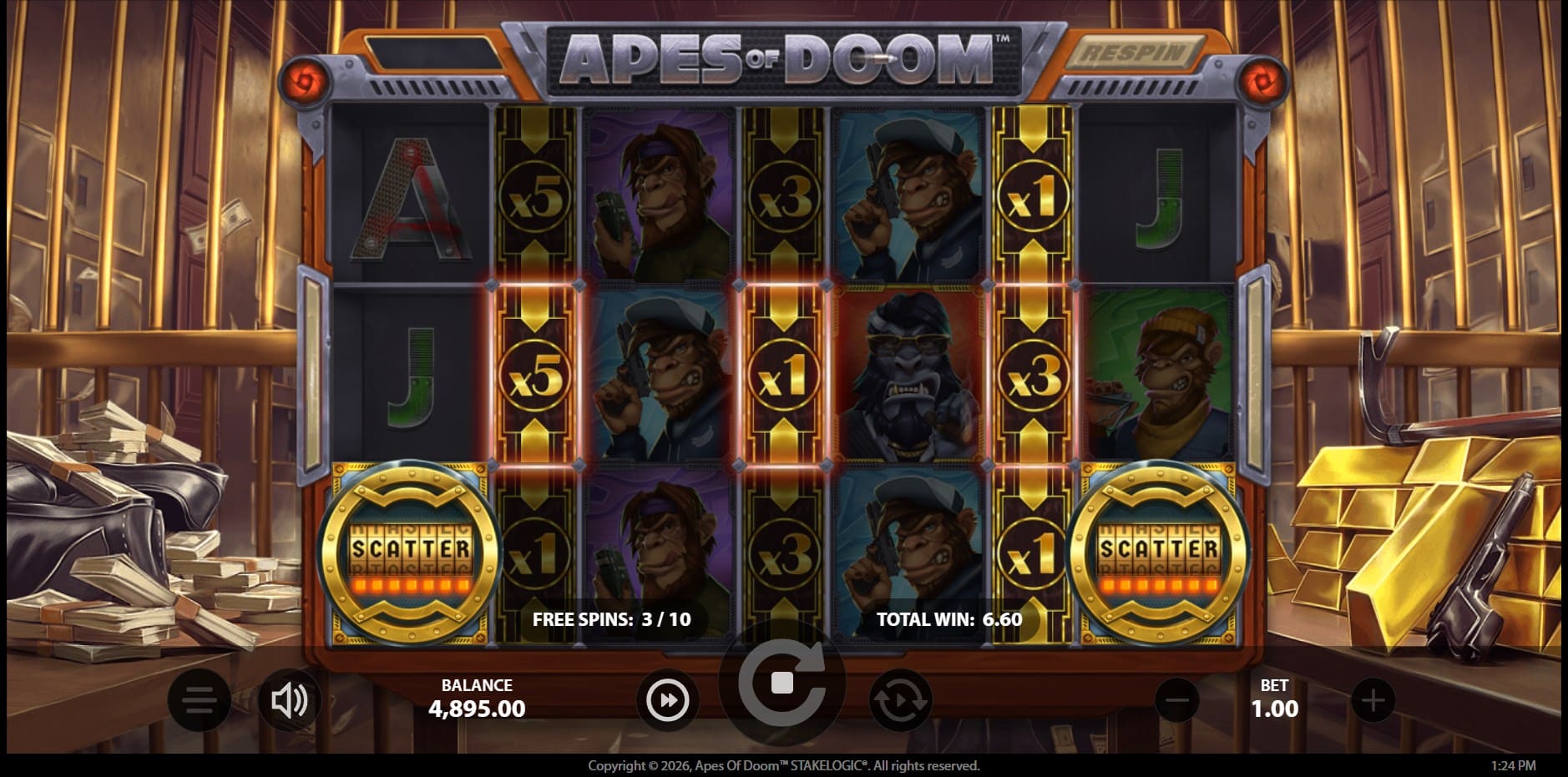Apes of Doom slot