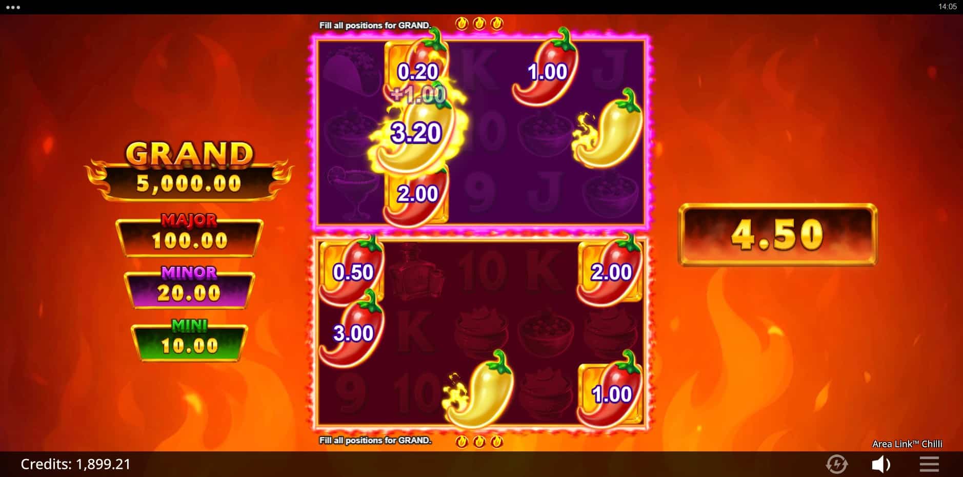 Area Link Chilli slot