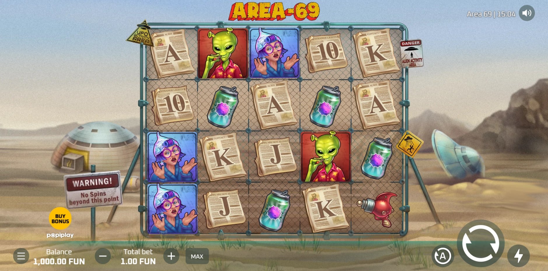 Area 69 slot