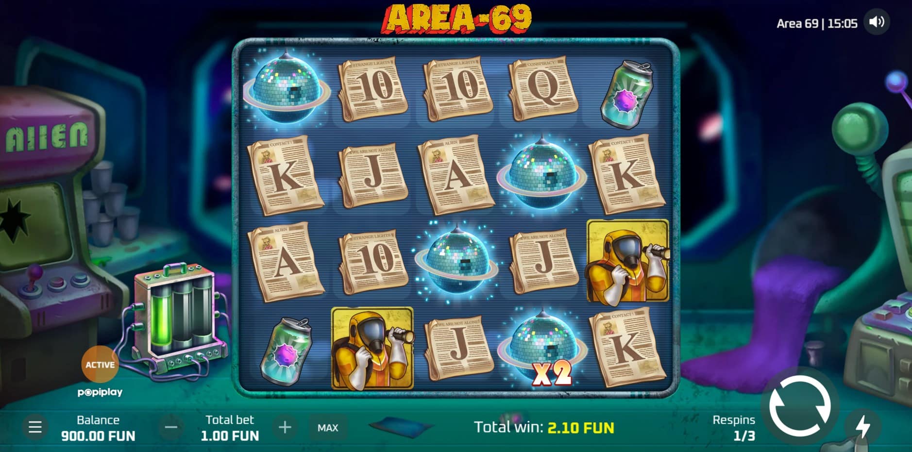 Area 69 slot