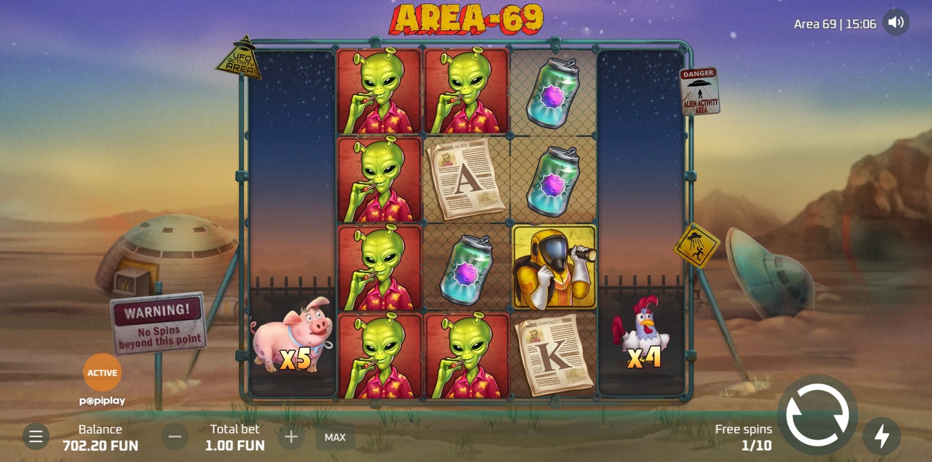 Area 69 slot