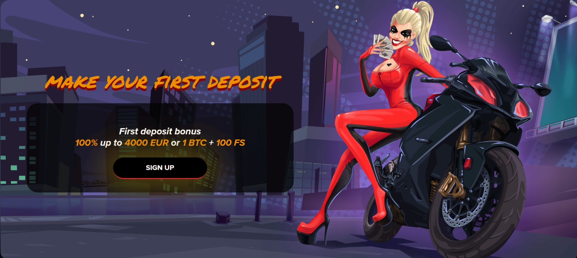 Arlekin Casino offers up to 4,000 EUR or 1 Bitcoin on your first deposit