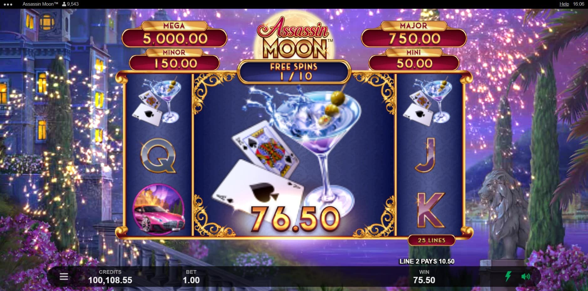 Assassin Moon slot