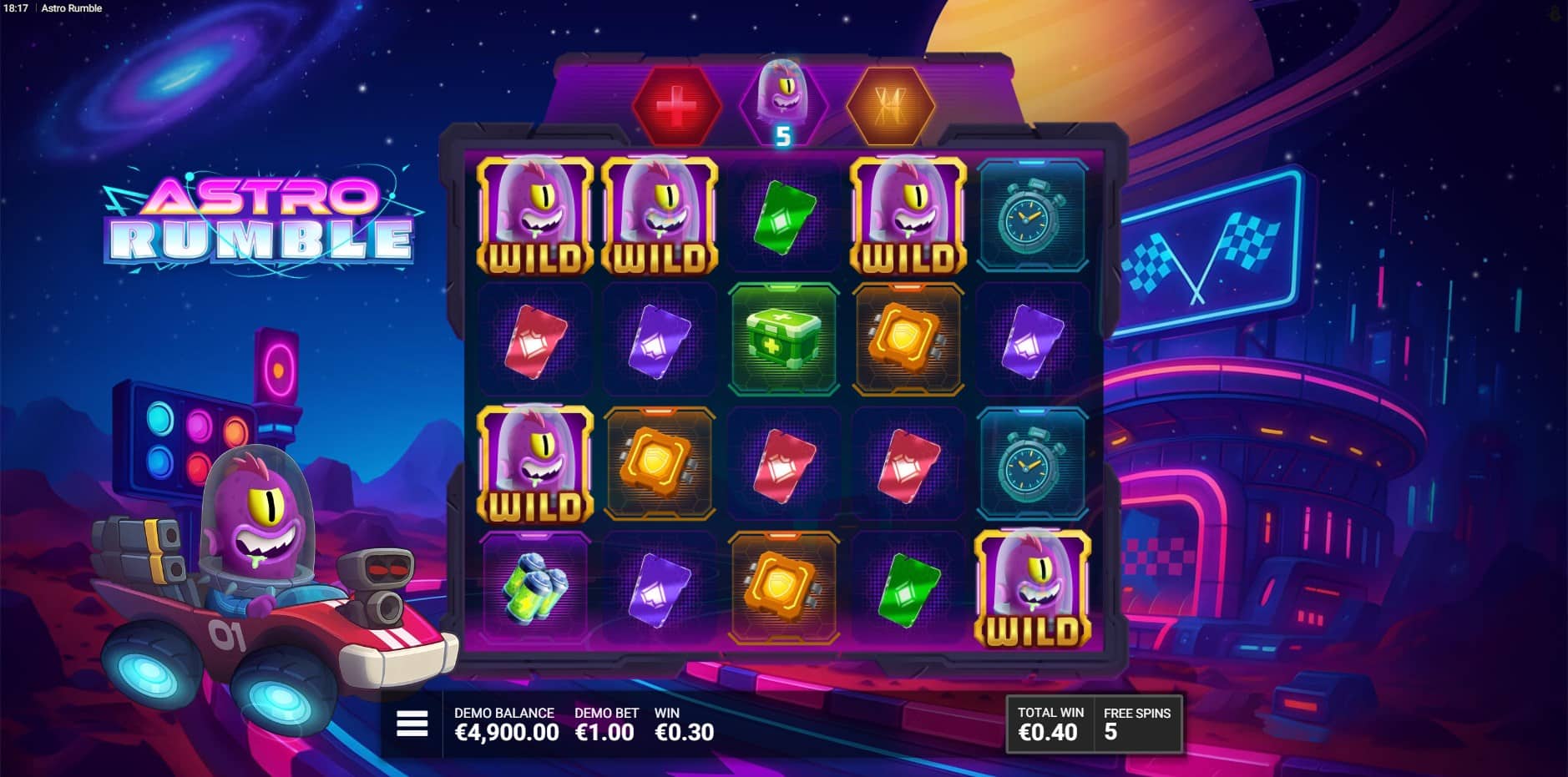 Astro Rumble slot