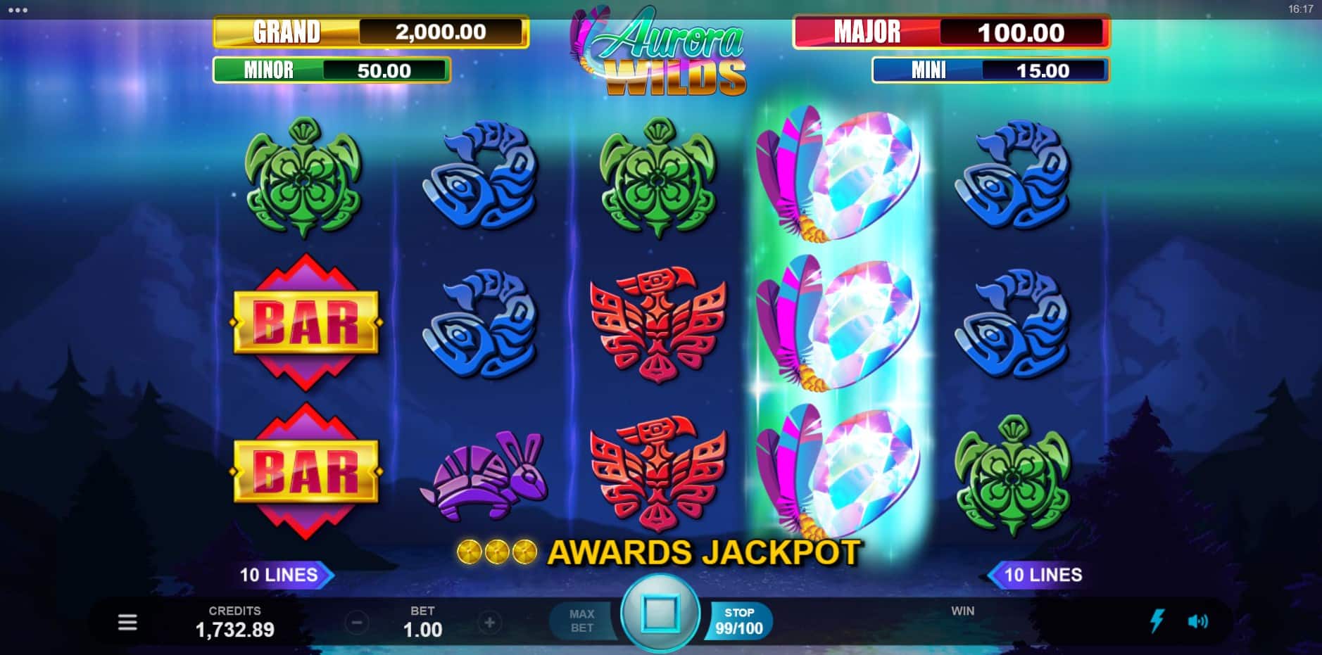Aurora Wilds slot