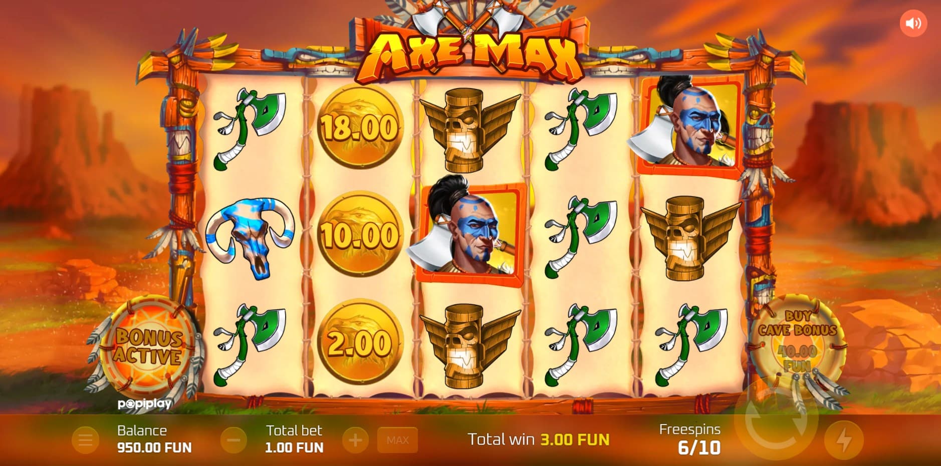 Axe Max slot