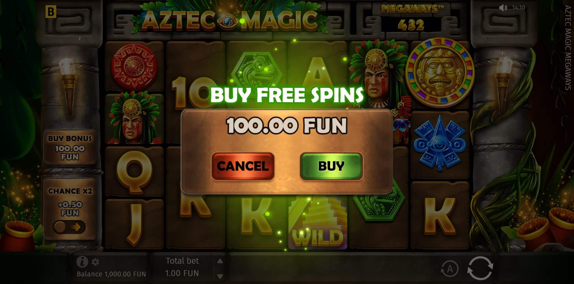 Aztec Magic Megaways slot