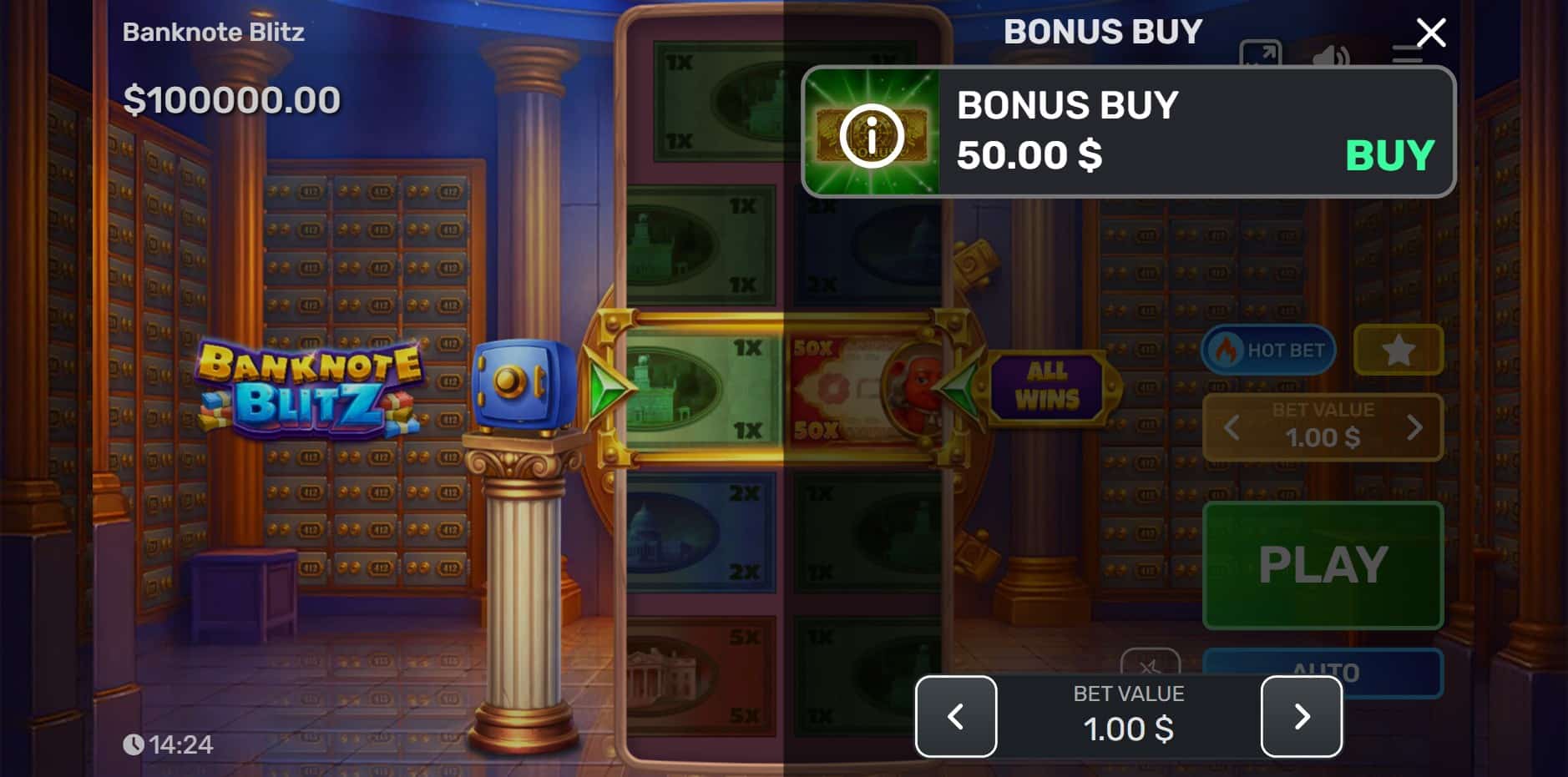 Banknote Blitz slot