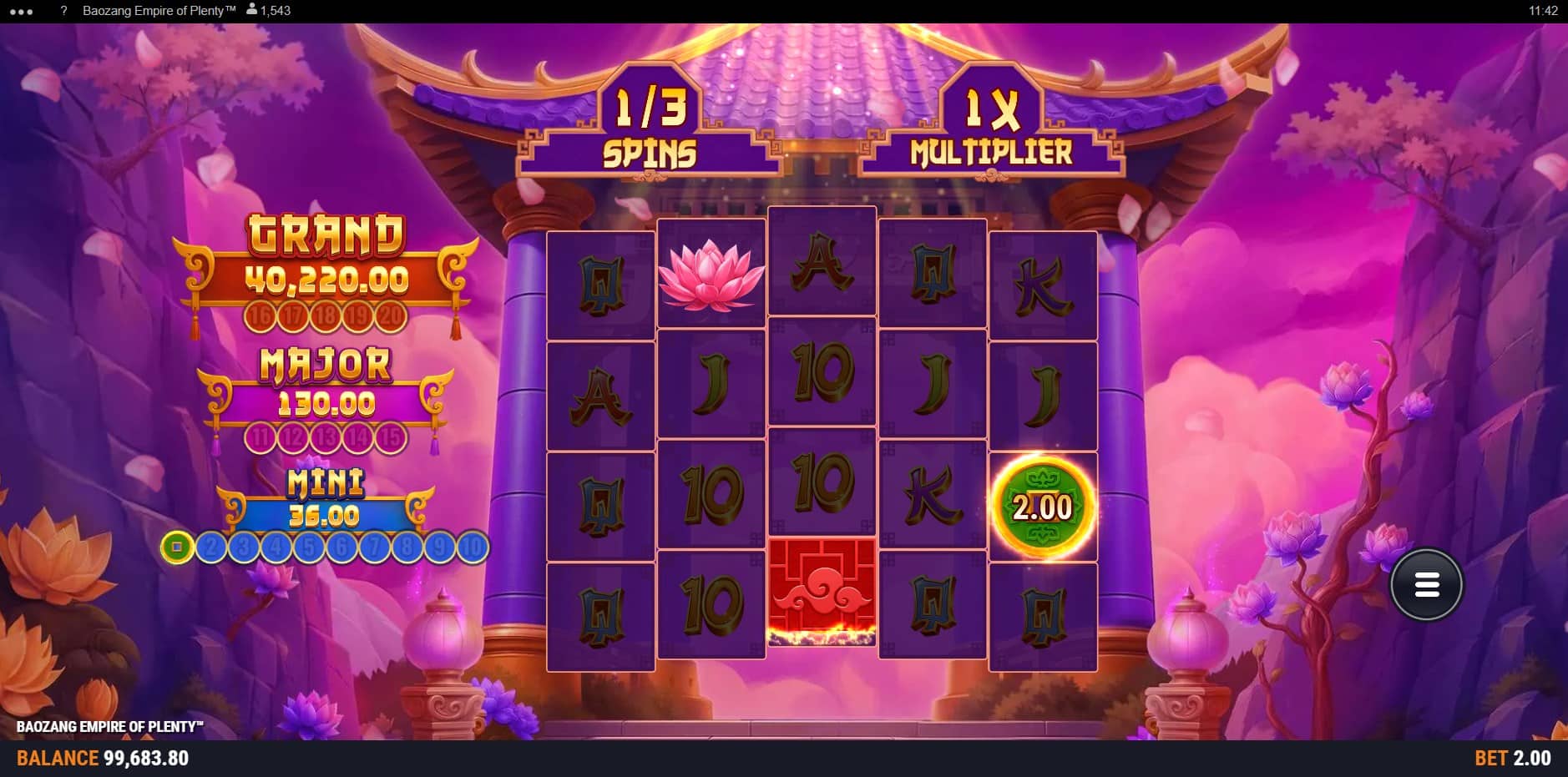 Baozang Empire of Plenty slot