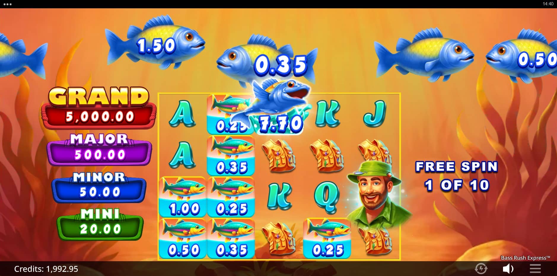 Bass Rush Express slot