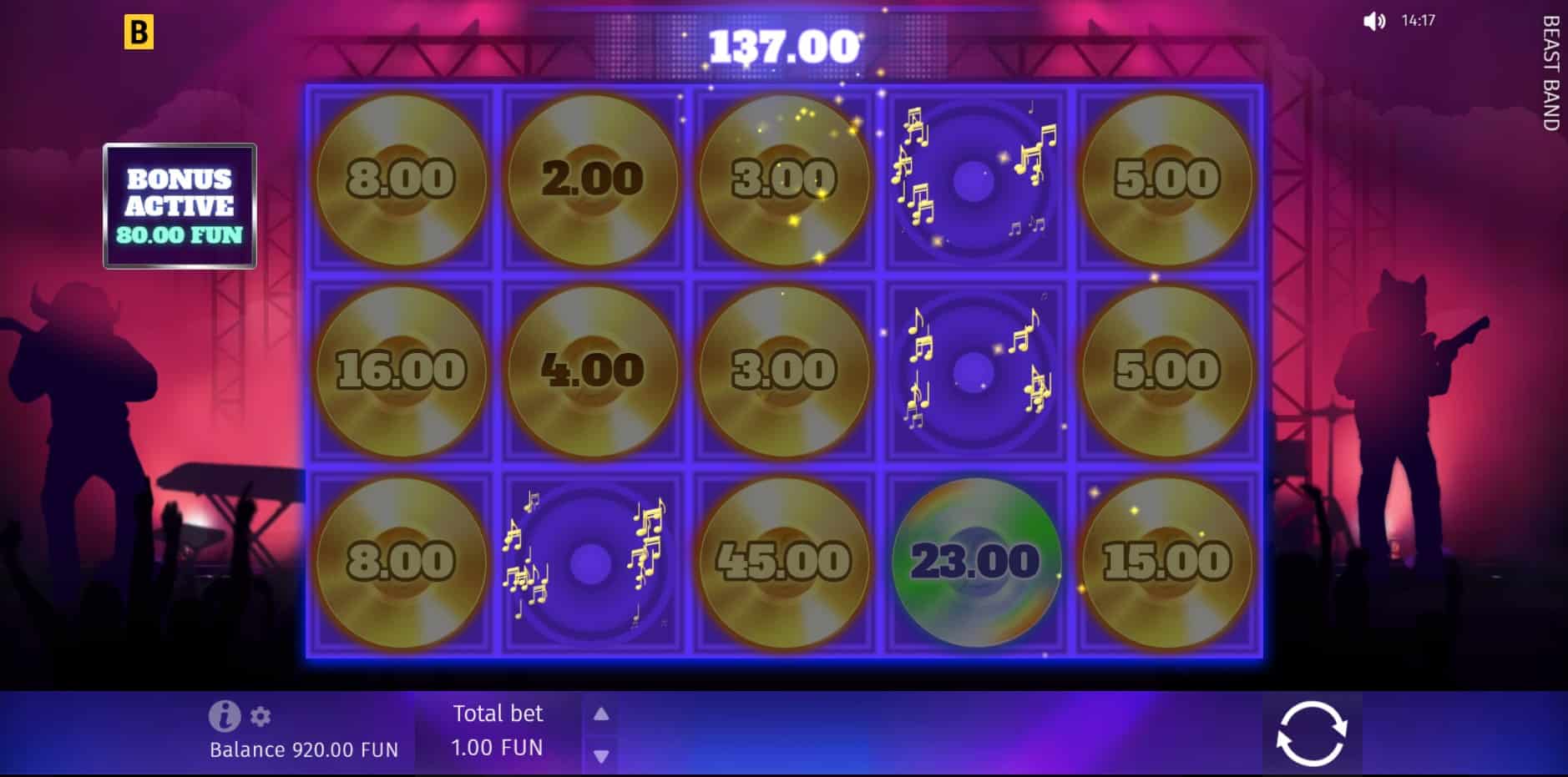 Beast Band slot
