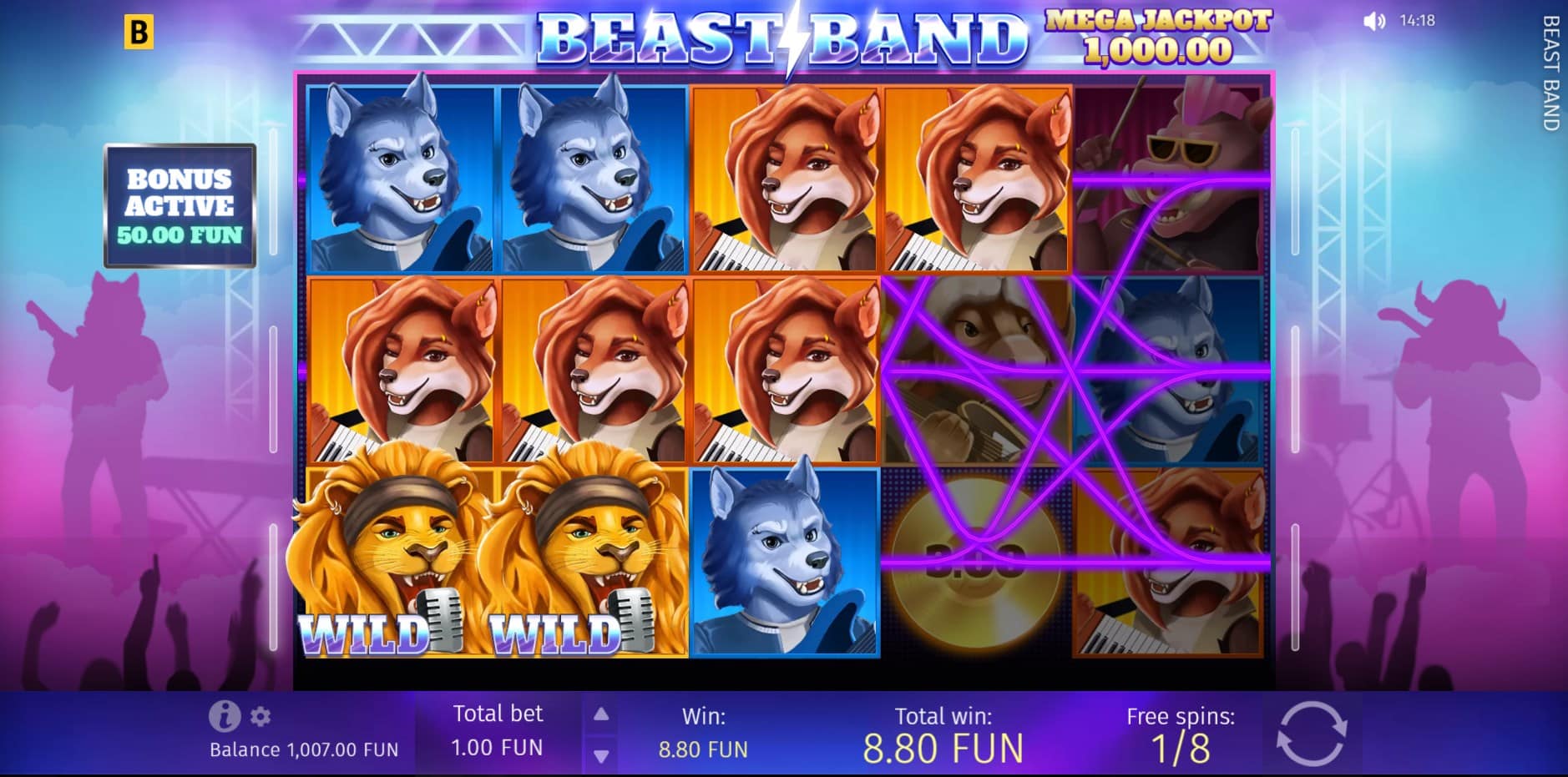 Beast Band slot
