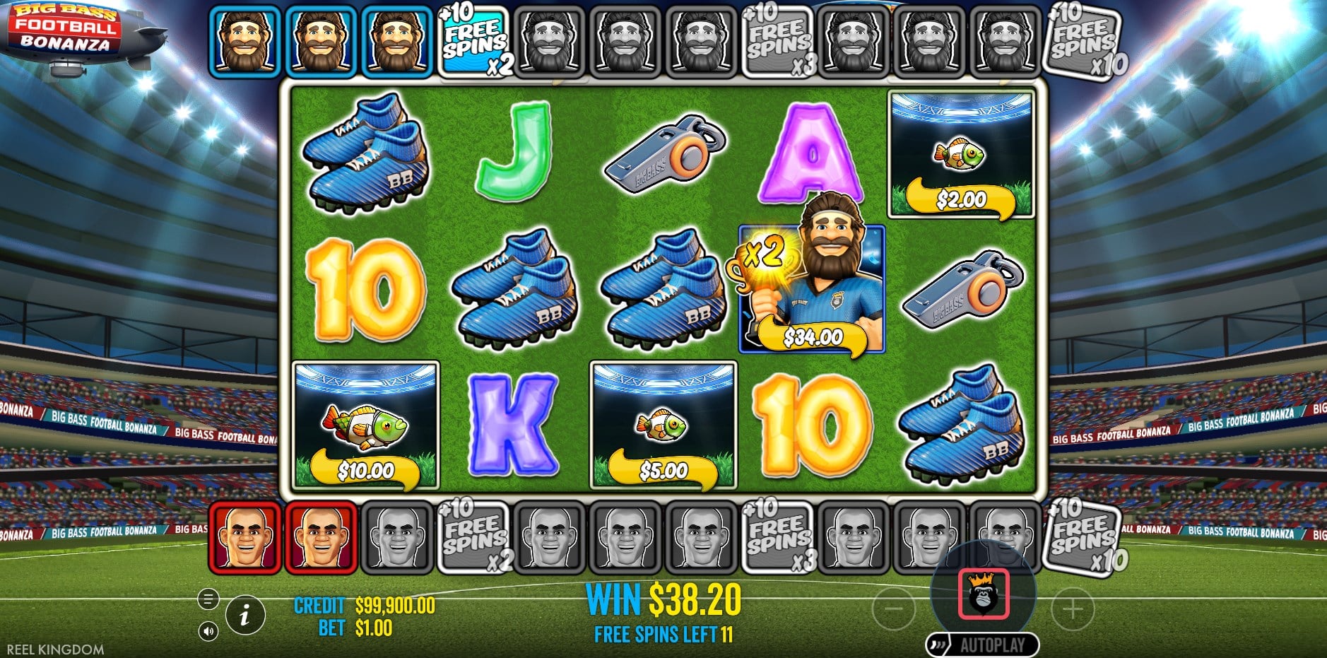 Big Bass Football Bonanza slot