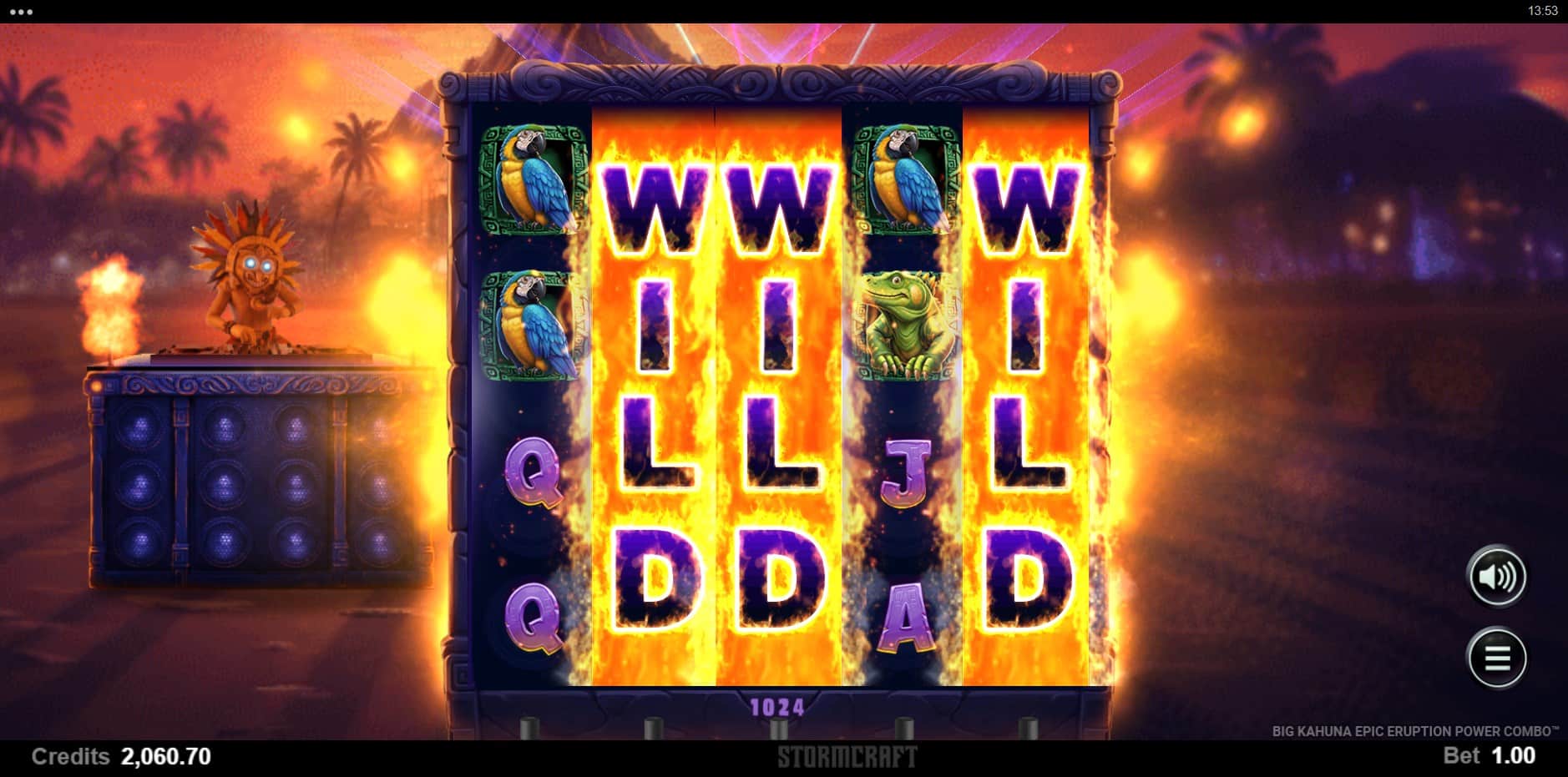 Big Kahuna Epic Eruption Power Combo slot